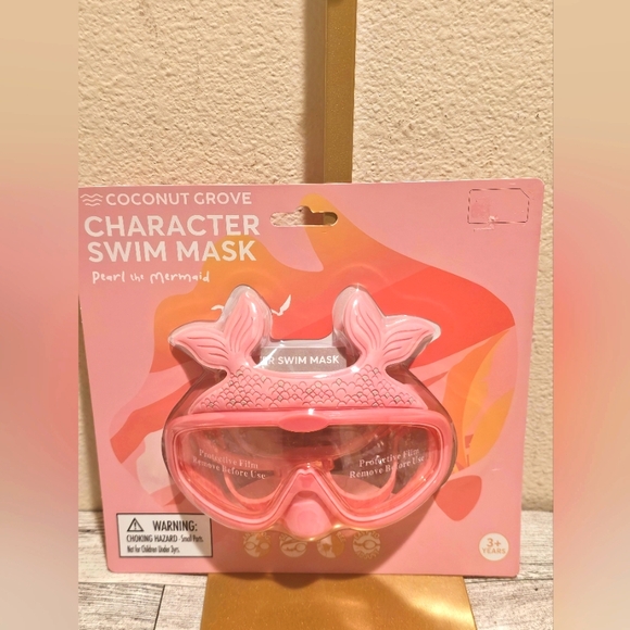 coconut grove Other - Pink Animal-Themed Swim Mask with Ears